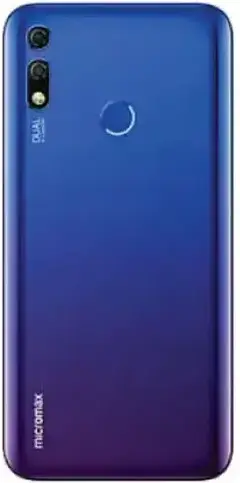 Micromax Infinity N12 back side image