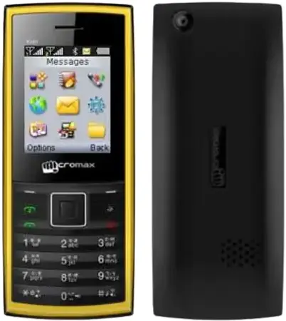 Micromax X103 black yellow official Image