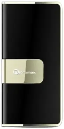 Micromax X111 gold color back side image