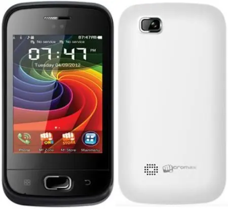Micromax X446 black white official Image