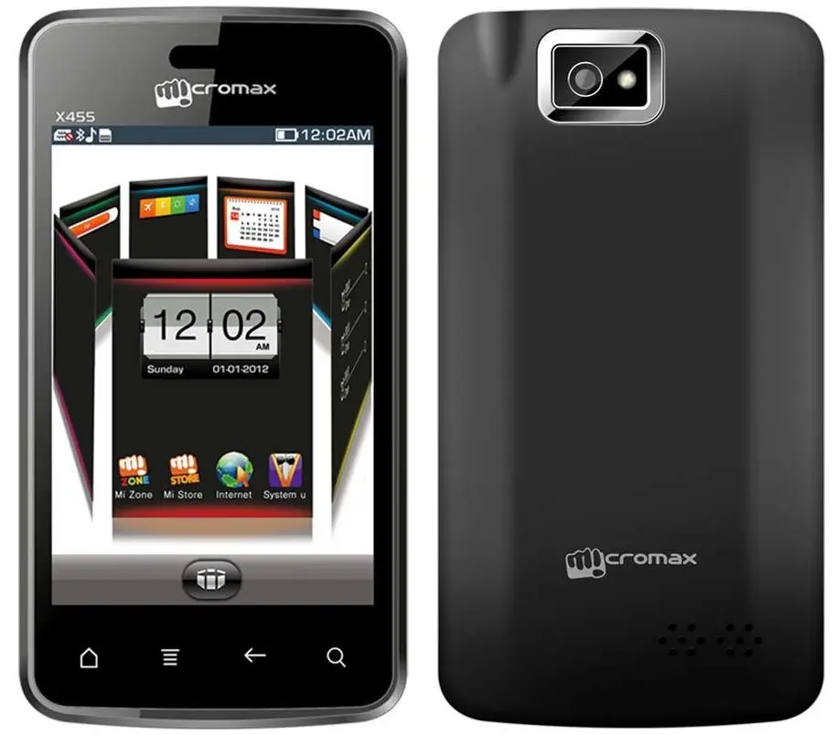 Micromax X455 official image