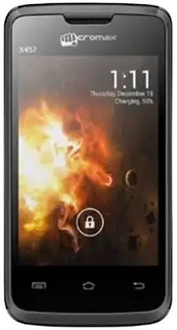 Micromax X457 front side image