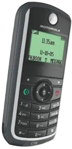 Motorola C118 side image