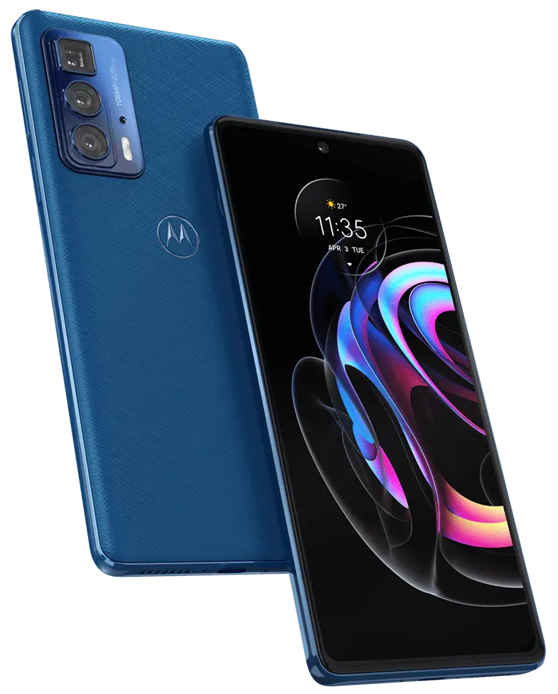 Motorola Edge 20 Pro Midnight Blue official image