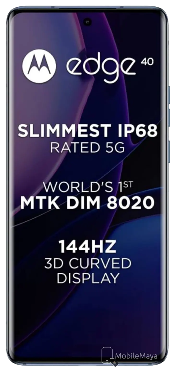 Motorola Edge 40 front side image