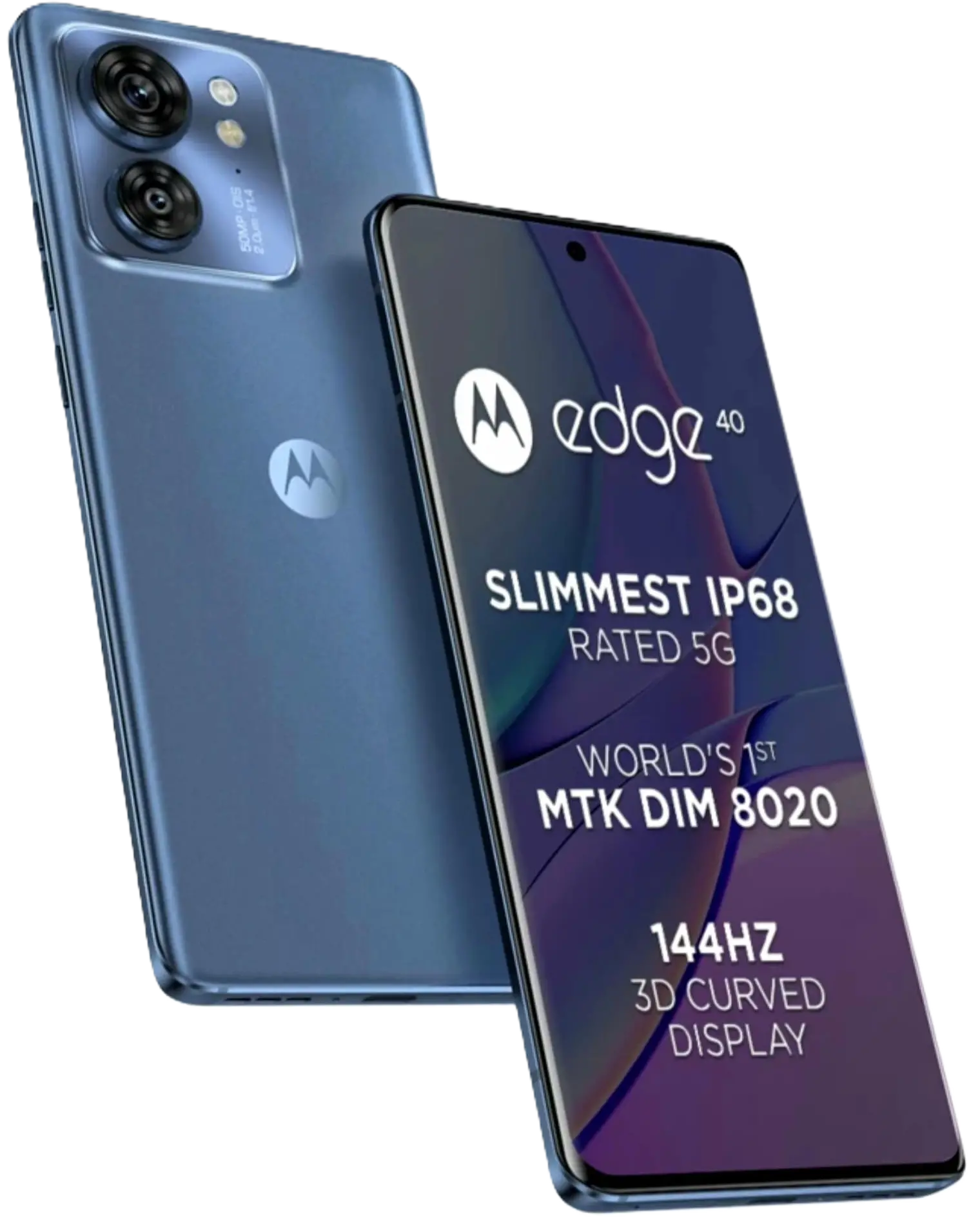 Motorola Edge 40 Lunar Blue image