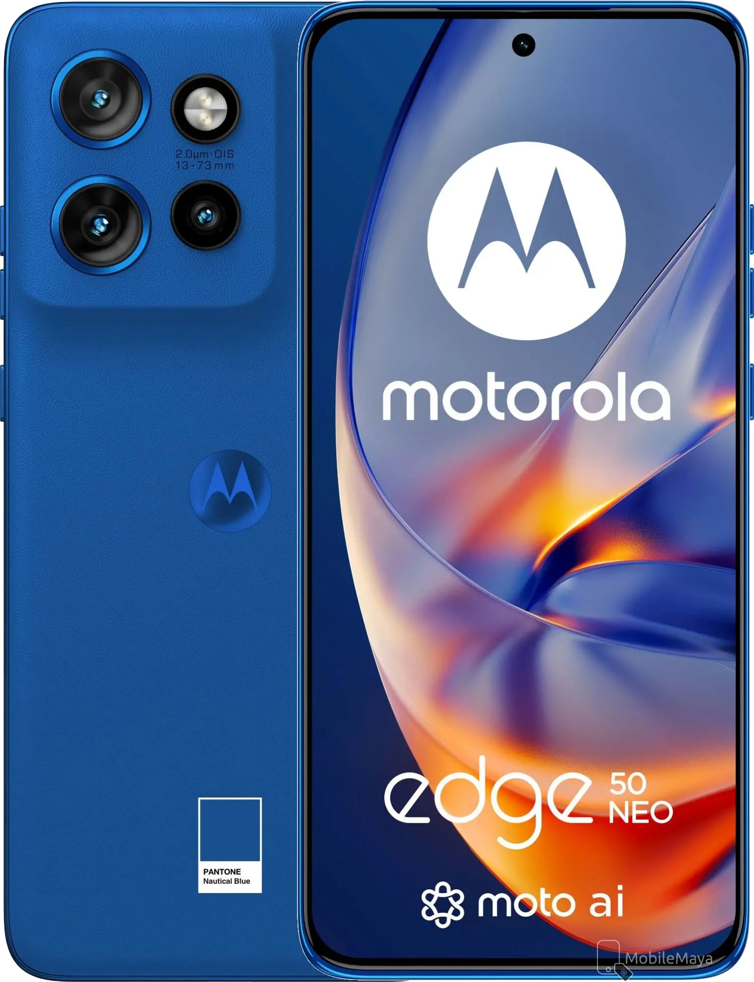 Motorola Edge 50 Neo Pantone Nautical Blue image