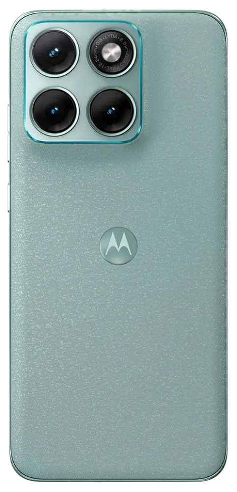 Motorola Edge 70 Fusion Pantone Blue Surf Back Image.
