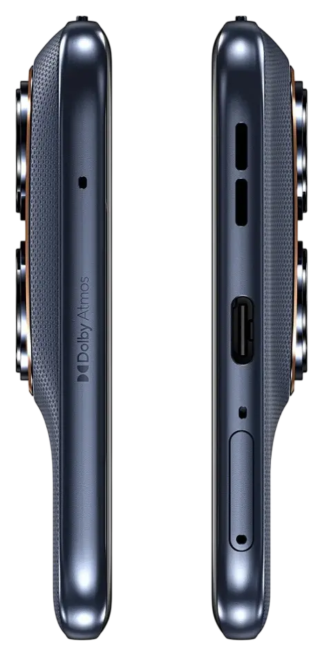 Motorola Edge 70 Fusion Pantone Silhouette Charging Port Image.