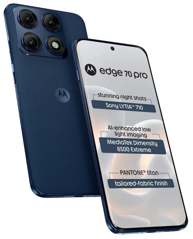 Motorola Edge 70 Pro Pantone Titan Image