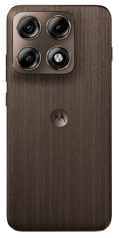 Motorola Edge 70 Pro Plus Pantone Chicory Coffee (Wood) Back Side Image