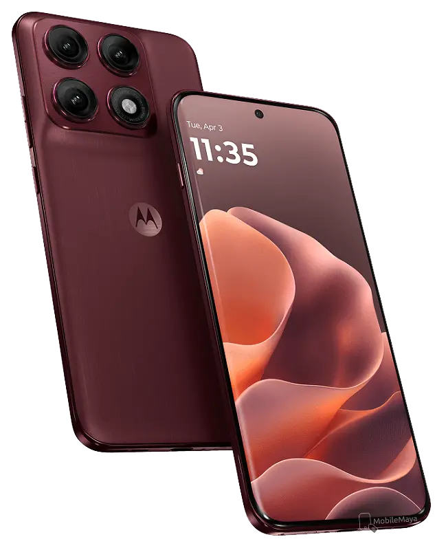 Motorola Edge 70 Pro Plus Pantone Zinfandel (Red) Image