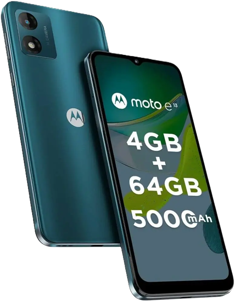 Motorola Moto E13 Aurora Green official image