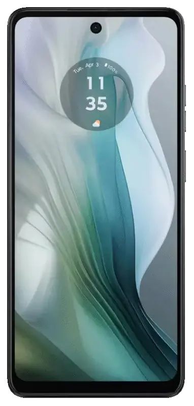 Motorola Moto E14 4G Graphite Grey Front Side Image