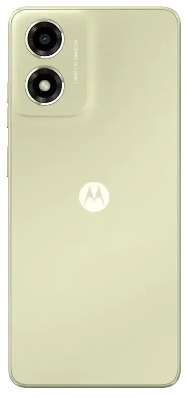 Motorola Moto E14 4G Pastel Green Back Side Image