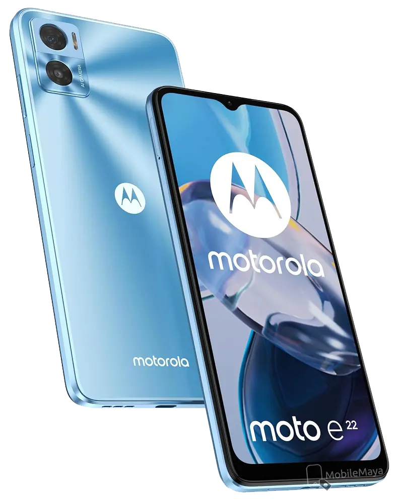 Motorola Moto E22 4G Crystal Blue Image