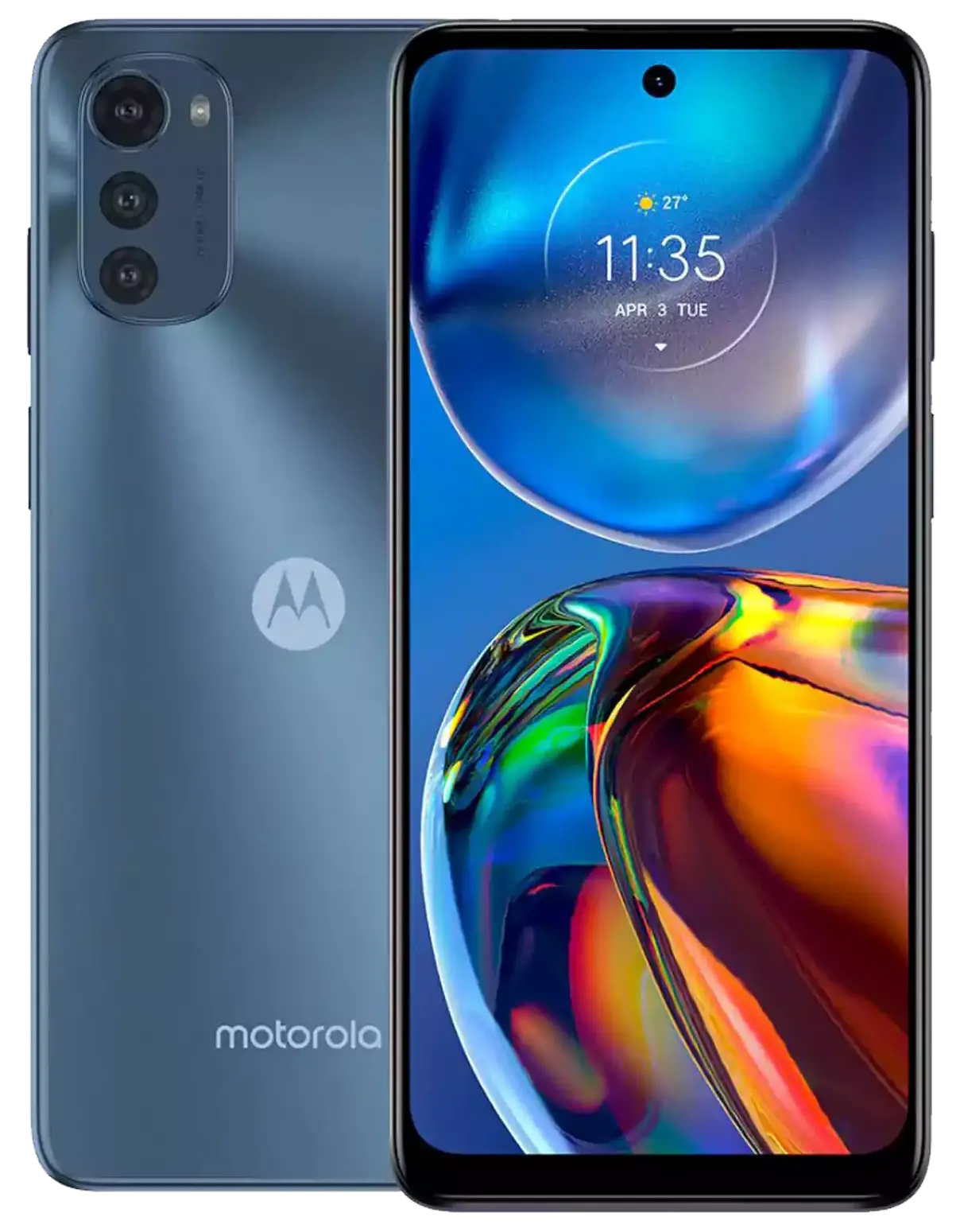 Motorola Moto E32 Pearl Blue image