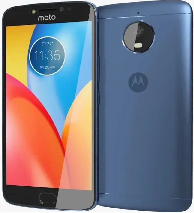 Motorola Moto E4 Plus blue official image