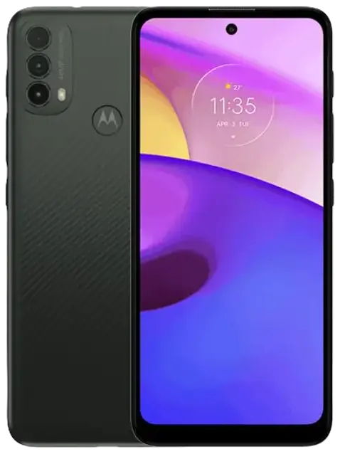 Motorola Moto E40 carbon grey official image