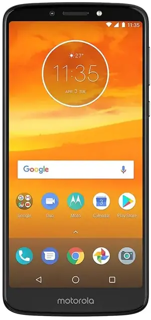Motorola Moto E5 front side image