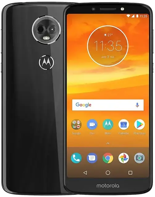 Motorola Moto E5 official black image