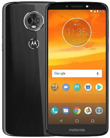Motorola Moto E5 Plus Indigo Black official image