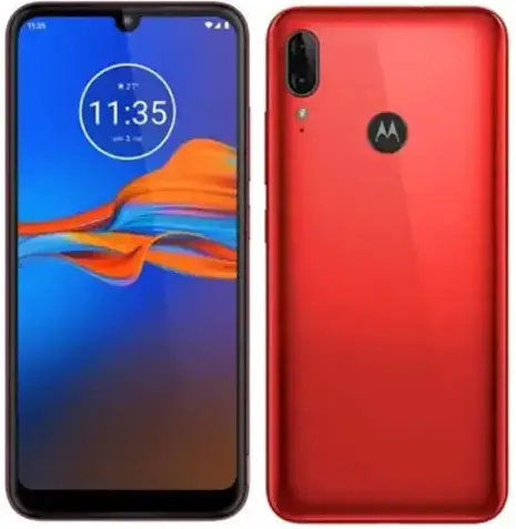 motorola moto e6 plus bright cherry  image