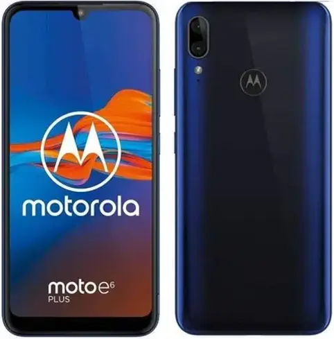 motorola moto e6 plus caribbean blue image