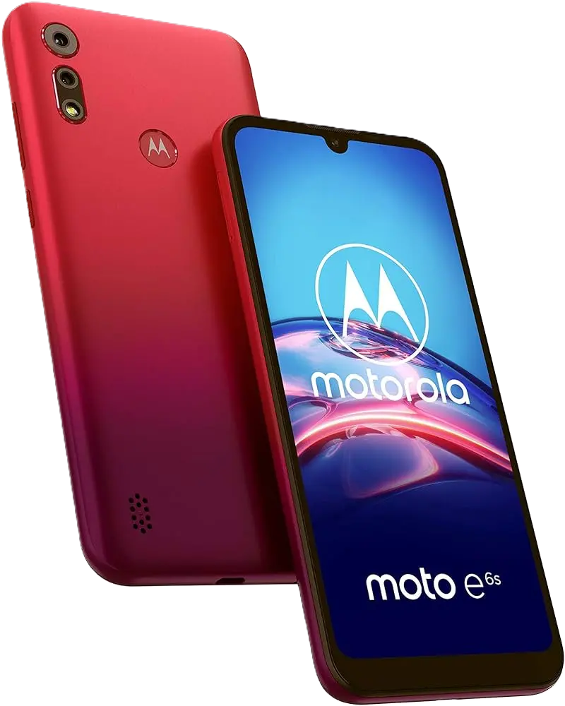 Motorola Moto E6s (2020) Sunrise Red official image