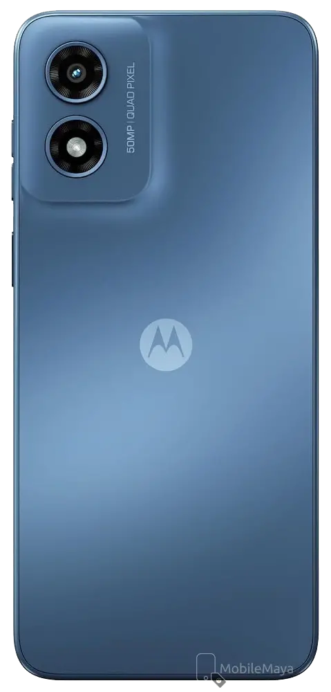 Motorola Moto G Play (2024) Sapphire Blue Back Side Image