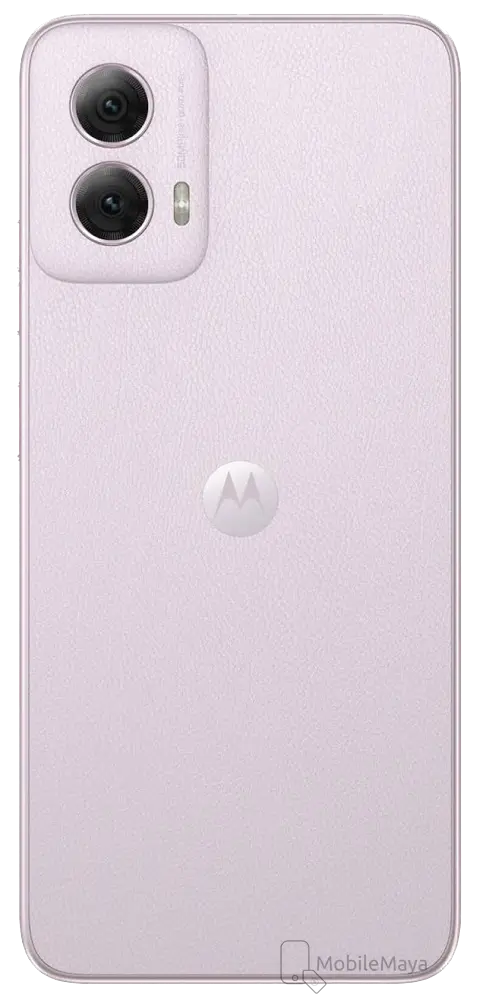 Motorola Moto G Power (2024) Pale Lilac Back Side Image