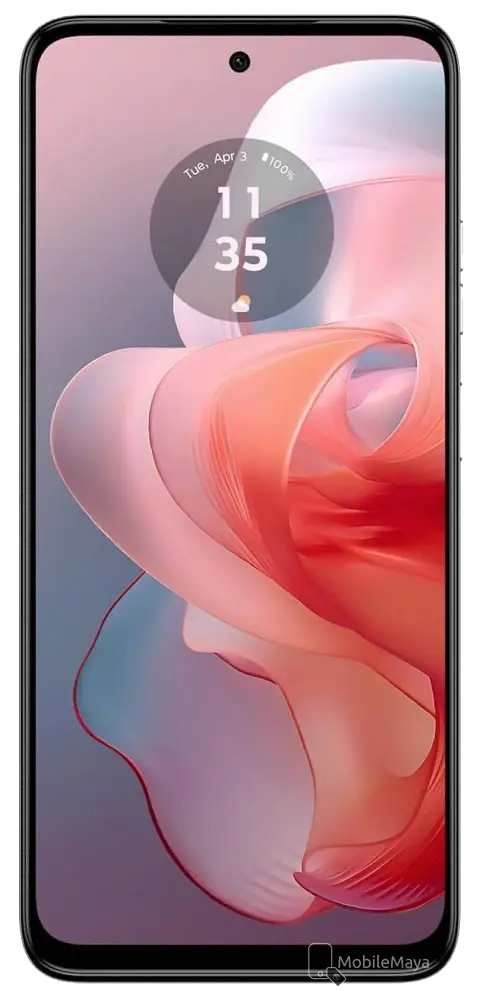 Motorola Moto G Power (2024) Pale Lilac Front Side Image