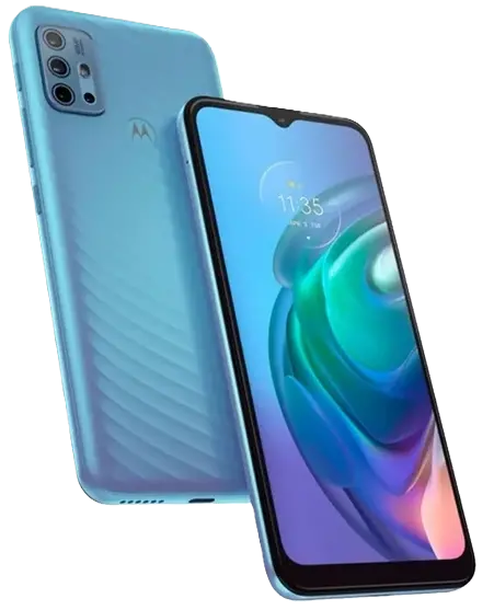 Motorola Moto G10 Power Breeze Blue official image