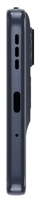 Motorola Moto G100 Pro Clouds Black Charging Port Image