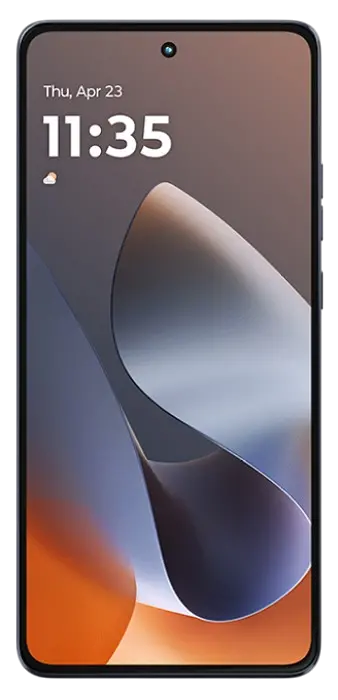 Motorola Moto G100 Pro Clouds Black Front Side Image