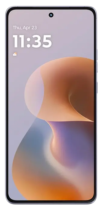 Motorola Moto G100 Pro Silk Purple Front Side Image