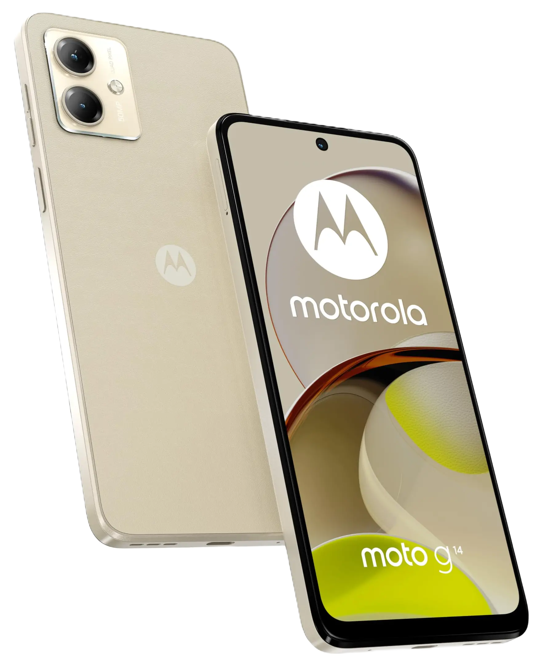 Motorola Moto G14 Butter Cream official image