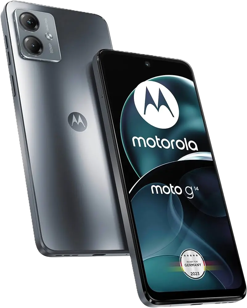 Motorola Moto G14 Steel Gray official image