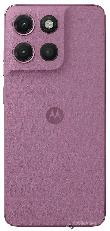 Motorola Moto G17 Pantone Bordeaux Back Side Image