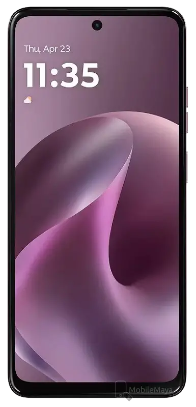 Motorola Moto G17 Pantone Bordeaux Front Side Image