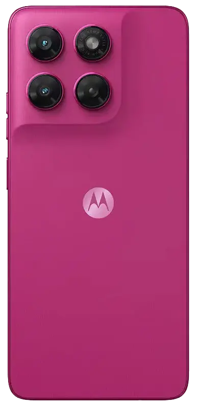 Motorola Moto G37 Pantone Fuchsia Red Back Side Image