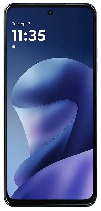 Motorola Moto G37 Power Pantone Nautical Blue Front Side Image