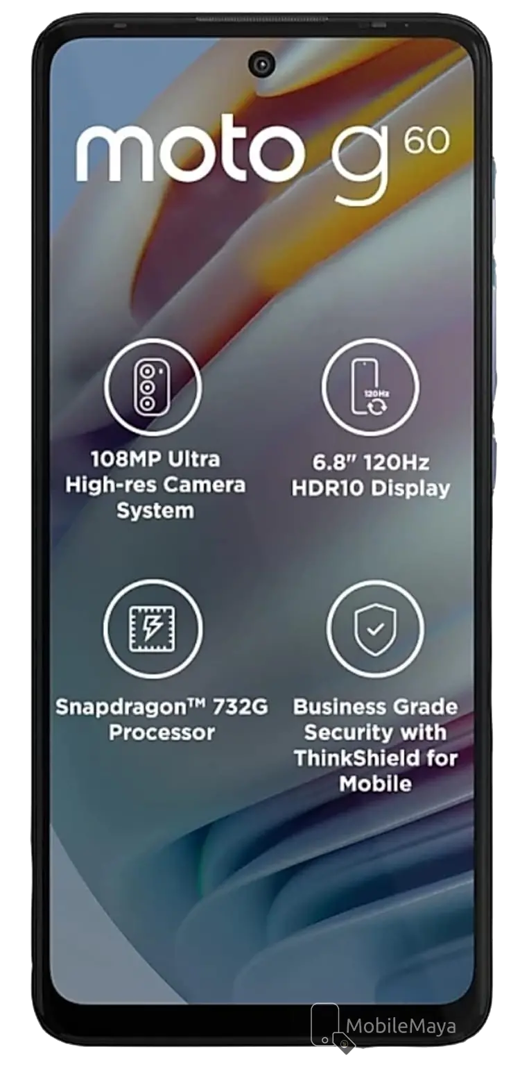 Motorola Moto G60 front side image