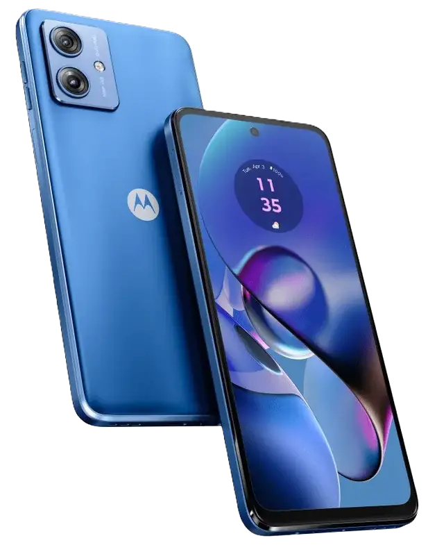 Motorola Moto G64 blue color image
