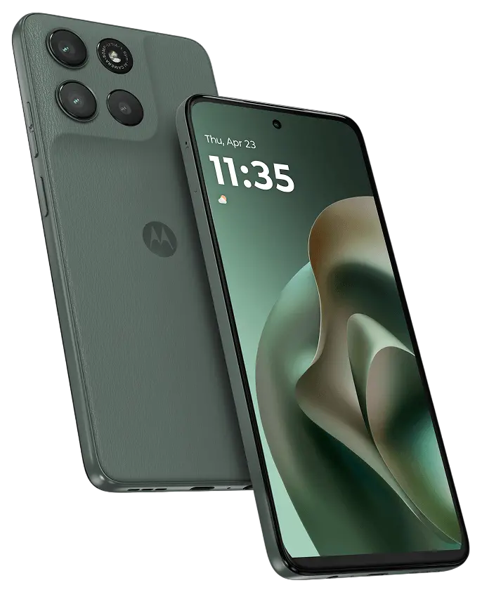 Motorola Moto G67 Power 5G PANTONE Cilantro Official.