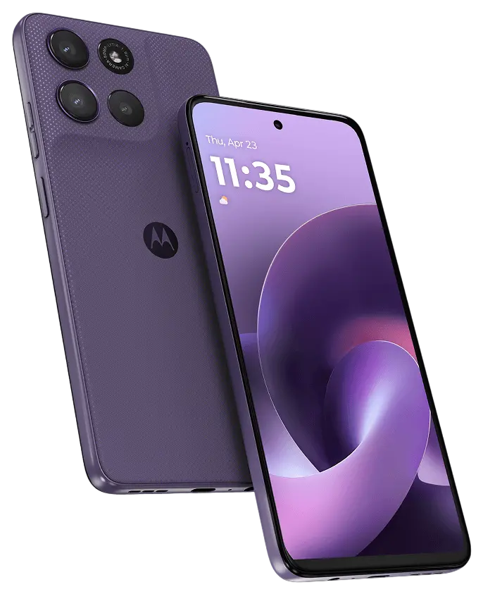 Motorola Moto G67 Power 5G PANTONE Parachute Purple Official.