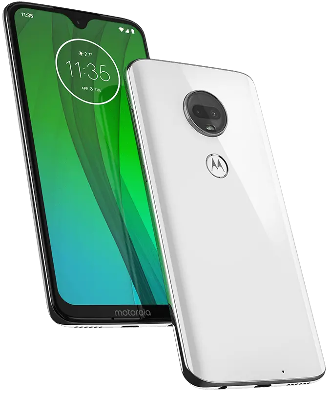Motorola Moto G7 Clear White image