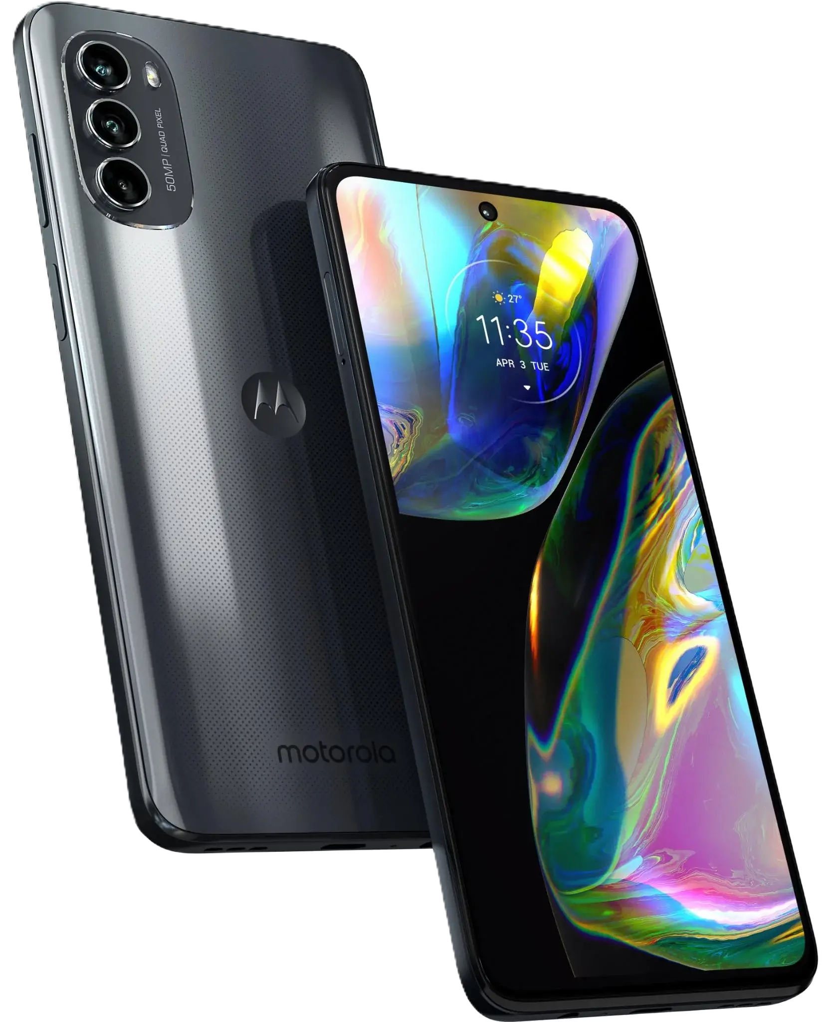 Motorola Moto G82 Meteorite Gray official image
