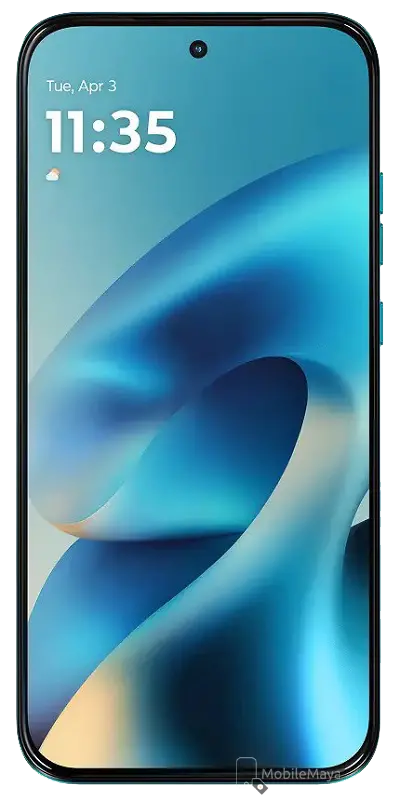 Motorola Moto G87 Pantone Blue Atoll Front Side Image