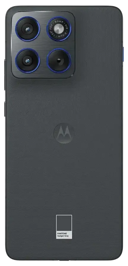 Motorola Moto X70 Air 5G Pantone Gadget Gray Back Side Image.